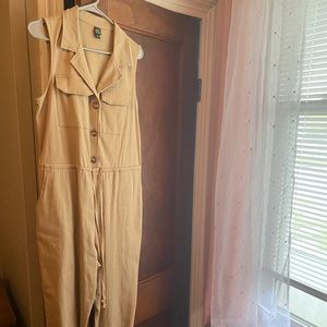 Khaki Jumpsuit